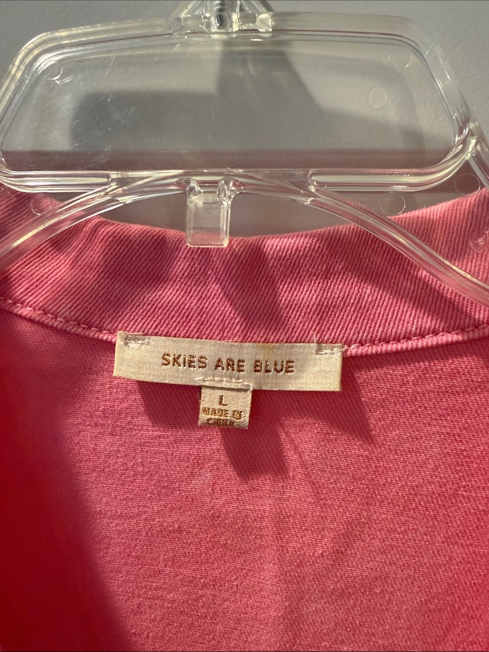Skies Are Blue Pink Short-Sleeve Romper - Picture 3 of 5